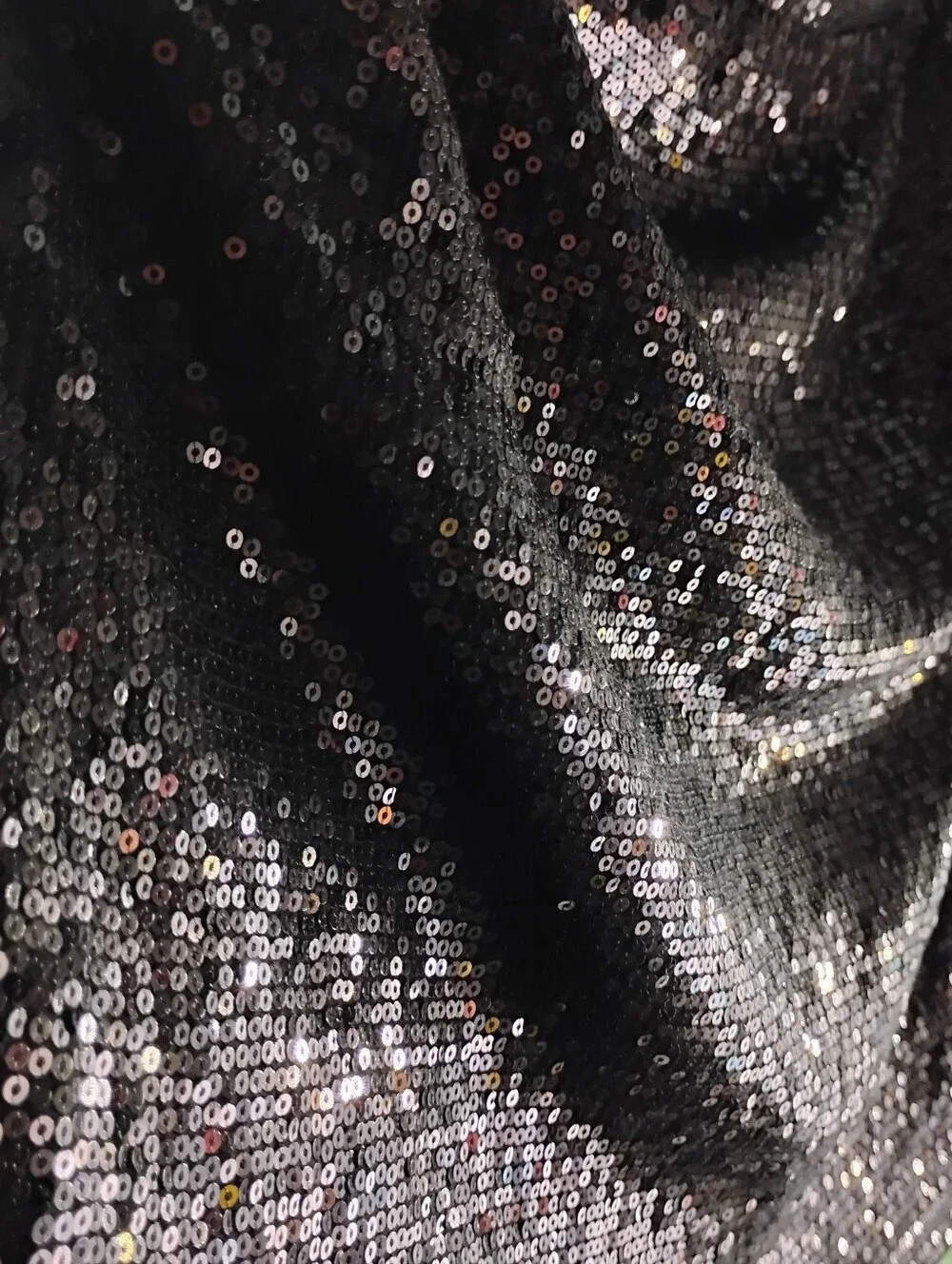 Michael Kors Black Sequin Mini Skirt